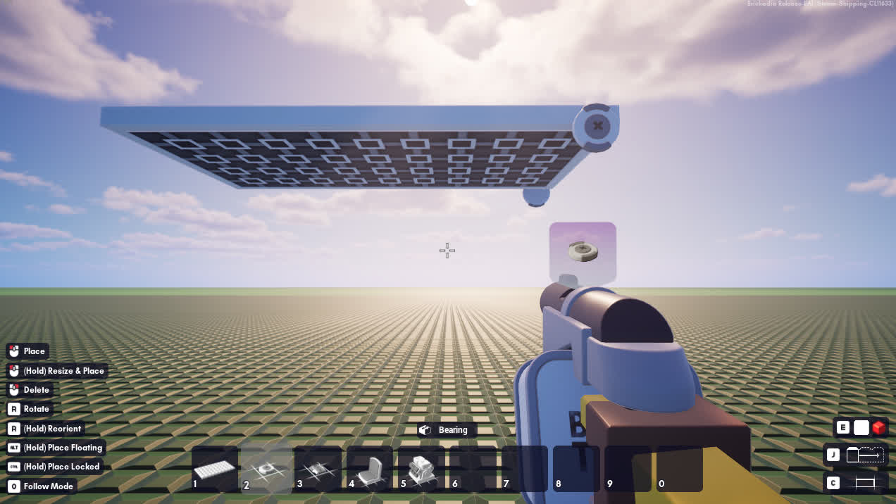 rear bearings placement