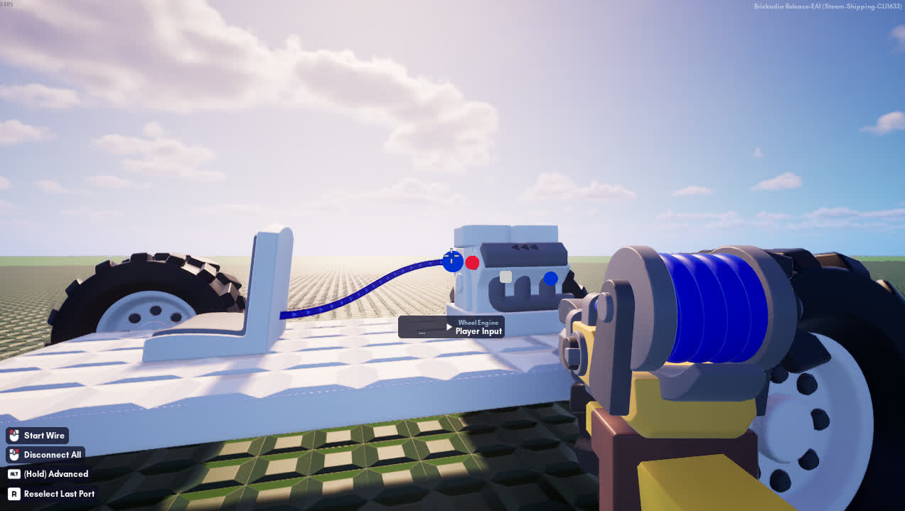 player input connection